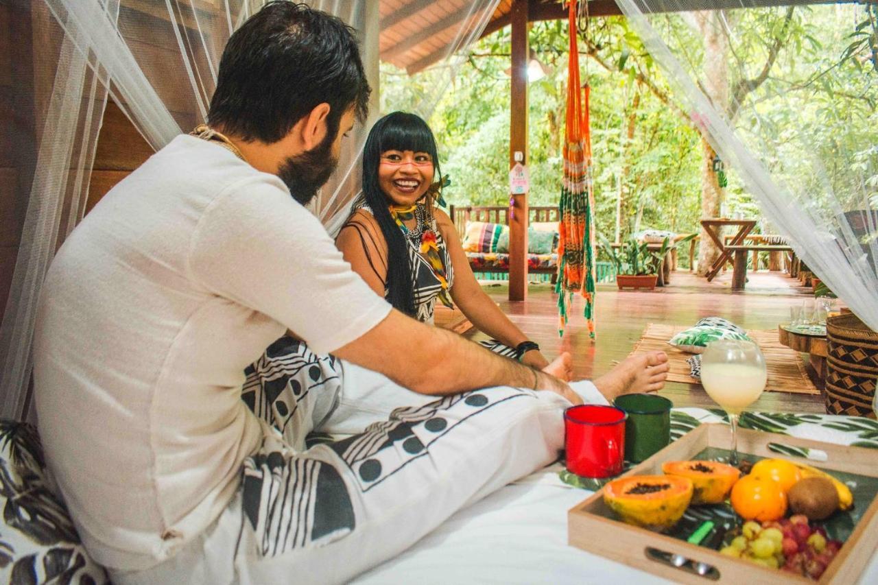 Casa Da Arvore, Sonho Na Amazonia, 2Min A Pe Da Praia Alter do Chão Kültér fotó