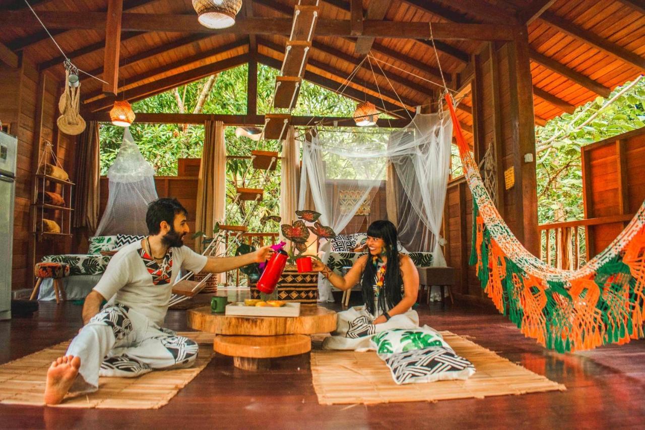Casa Da Arvore, Sonho Na Amazonia, 2Min A Pe Da Praia Alter do Chão Kültér fotó