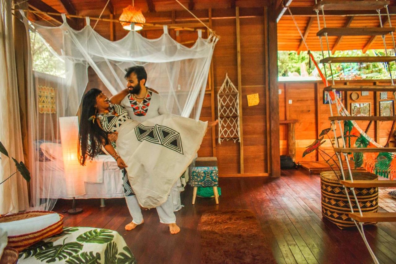 Casa Da Arvore, Sonho Na Amazonia, 2Min A Pe Da Praia Alter do Chão Kültér fotó