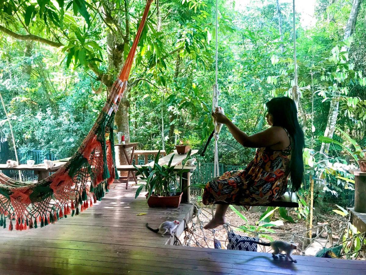 Casa Da Arvore, Sonho Na Amazonia, 2Min A Pe Da Praia Alter do Chão Kültér fotó