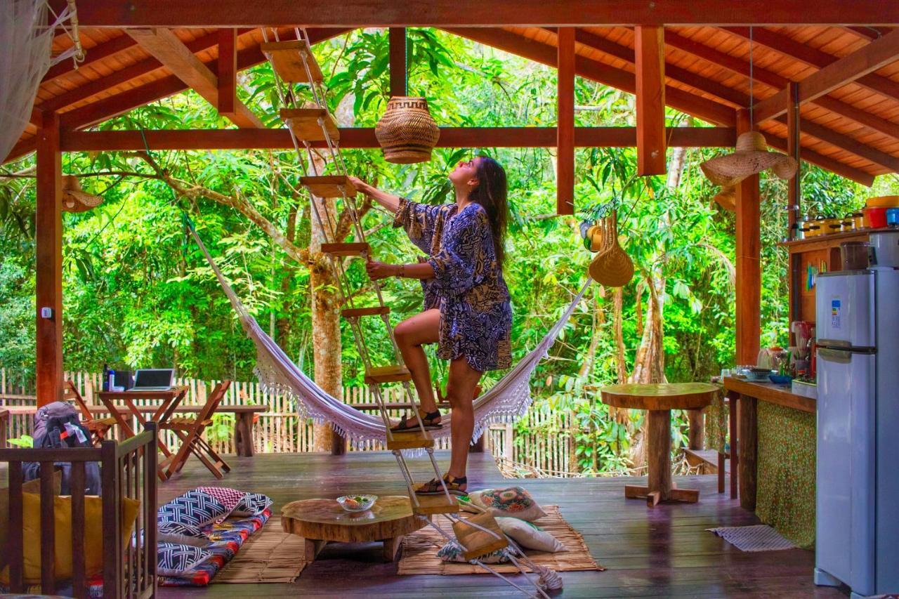 Casa Da Arvore, Sonho Na Amazonia, 2Min A Pe Da Praia Alter do Chão Kültér fotó